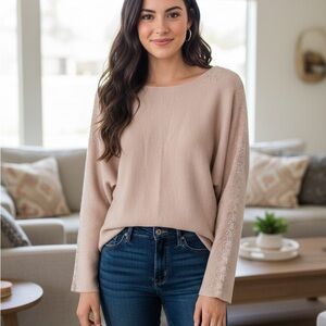 Pink Long Sleeve Sweater